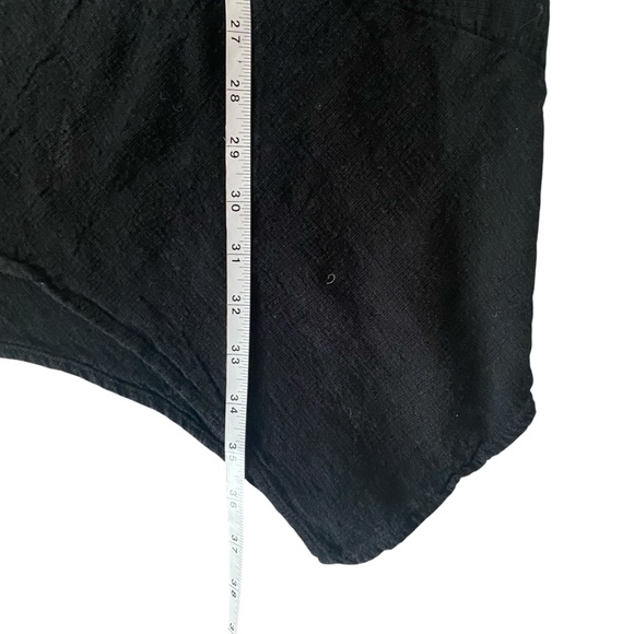 Khangura Lagenlook Linen Rayon Hippie Tunic Dress 3/4 Sleeves‎ Size Medium - Picture 6 of 7